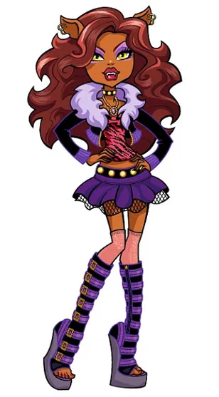 Életrajz Klodin Vulf, monster high