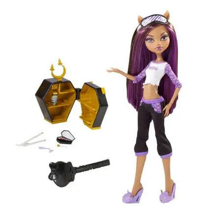 Életrajz Klodin Vulf, monster high