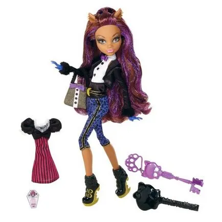 Életrajz Klodin Vulf, monster high