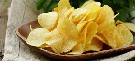 Chips la domiciliu - retete aperitiv din cartofi, dovleci, banane și carne