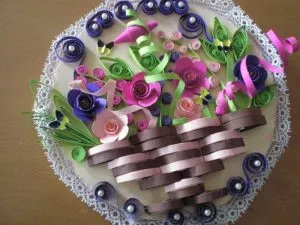 Noi Quilling cosuri de diferite forme și modele