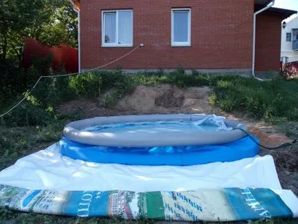 Copii și piscine gonflabile de familie pentru a oferi prețuri, stabilirea