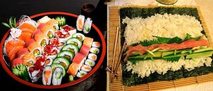 Diet sushi - menü