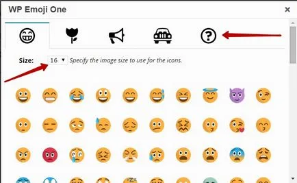 Adăugați emoticoane și pictogramele de pe site-ul WordPress! Top!