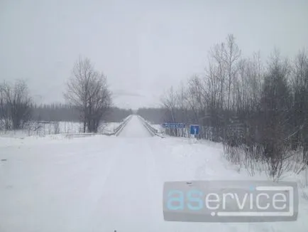 Livrare de marfă în Tiksi pe drum de iarnă