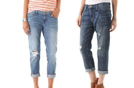 Jeans-banán kényelmes, elegáns, szokatlan