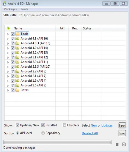 Eclipse JDK ADT sdk Android, suvitruf