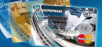 Gazprombank „check kártya egyenlege az interneten, és nem csak