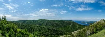 Strelna планината, планината камили, Самарска Лука, Жигули Планини