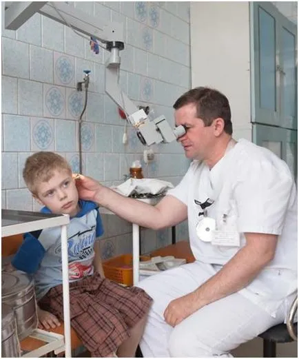 Spitalul Gomel Oblast pentru copii - Departamentul de otorinolaringologic