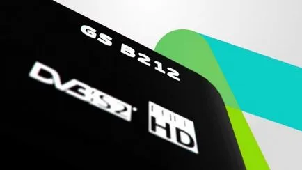 Gs V212 - HD műholdvevő set-top box tuner