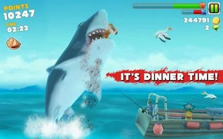 Hungry Shark Evolution (hangri éhes cápa cápa Evolution játék) letölthető az Android,