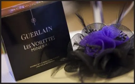 Guerlain les Violettes ásványi áttetsző laza por