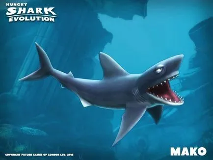 Evoluția rechin foame (hangri rechin foame în Shark Evolution joc) descărca de pe Android,