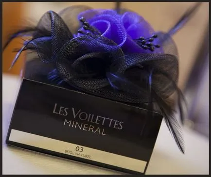 Guerlain les Violettes ásványi áttetsző laza por