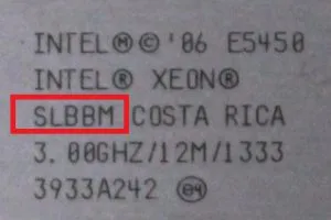 Intel Xeon e5450 și x5450 caietul de sarcini, E0 de audit si c0, performanta si overclocking