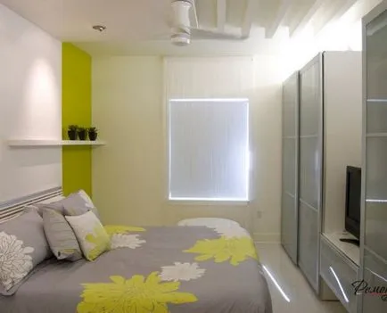 Design interior și un mic dormitor cele mai bune idei pentru o cameră mică