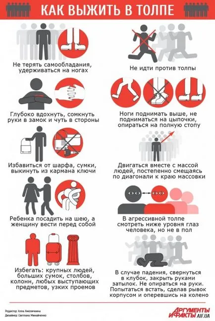 Infographics cum să supraviețuiască în mulțime