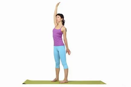 Yoga pentru exerciții de umăr de lumină pentru centura de umăr (foto)