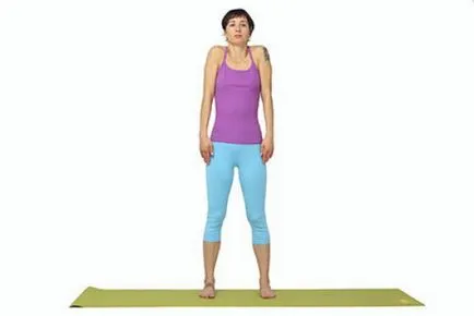 Йога за леки раменете упражнения за раменния колан (снимка)