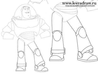 Cum să atragă Buzz Lightyear Toy Story - desen lecții - utile cu privire la artsphera
