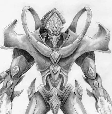 Hogyan kell felhívni a ceruzát StarCraft protoss szakaszok