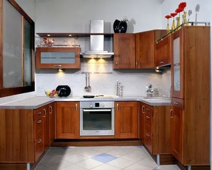 Hogyan gondoskodik egy kis konyha (42 fotó) kezét video oktatás megfelelő elrendezése