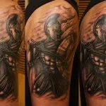 Tattoo Spartan importanță, fotografii și schițe de cele mai bune