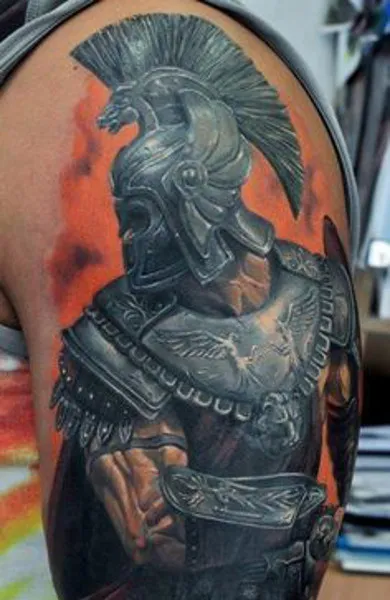 Tattoo Spartan - érték tetoválás minták és képek
