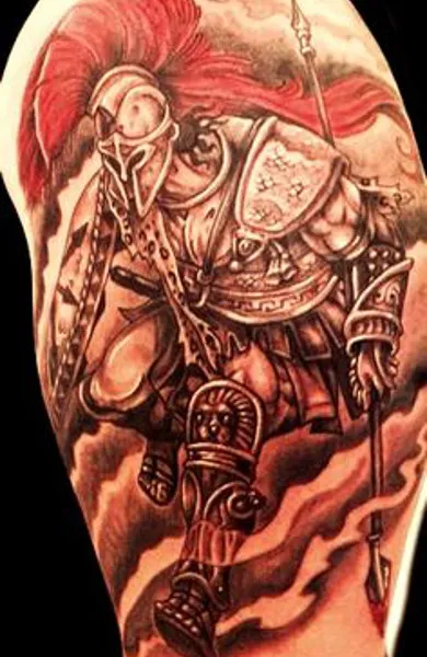 Tattoo Spartan - érték tetoválás minták és képek