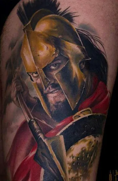 Tattoo Spartan - érték tetoválás minták és képek