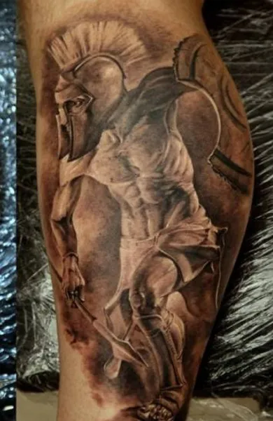 Tattoo Spartan - érték tetoválás minták és képek