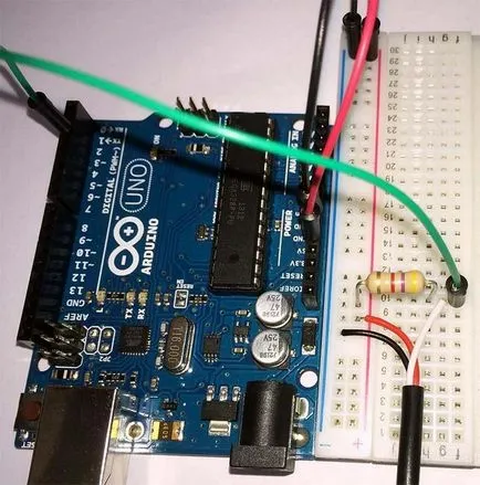 Reakcióvázlat DS18B20 hőmérséklet-érzékelő csatlakozik Arduino - leírása és jellemzői