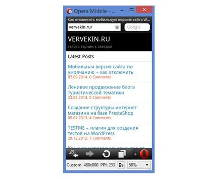 Cum de a opri versiunea mobilă a site-ului WordPress - dezvoltarea site-ului, SEO, momente de viață