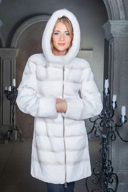 Как да се почисти бяло кожено палто от норка у дома, заек, бобър
