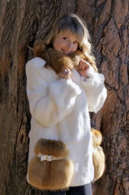Как да се почисти бяло кожено палто от норка у дома, заек, бобър
