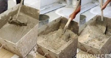 Как да се приготвя разтвор за мазилка стени с пясък и глина, цимент, гипс