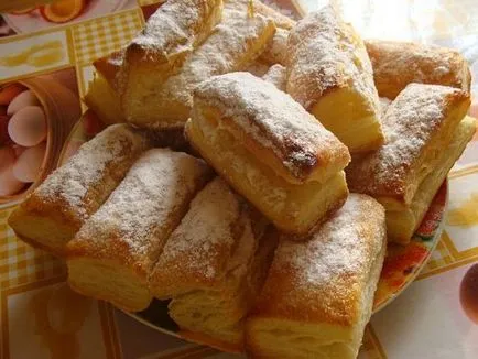 Cum de a găti biscuiți din puf terminat patiserie