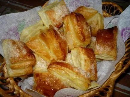 Cum de a găti biscuiți din puf terminat patiserie