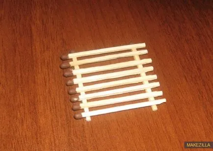 Hogyan készítsünk egy házat matchsticks