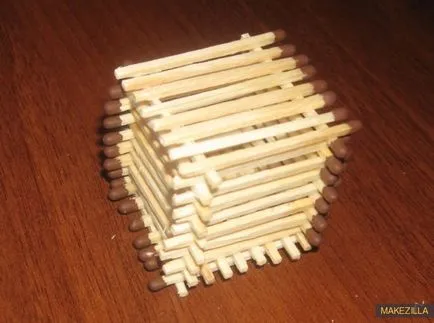 Hogyan készítsünk egy házat matchsticks