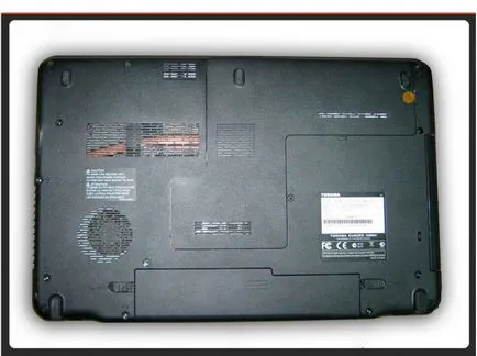 Hogyan szét és tisztítsa meg a laptop Toshiba Satellite C660, hasznos cikkeket itcomplex