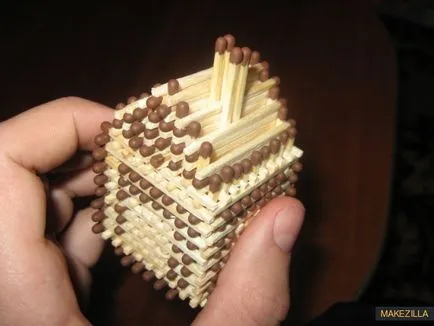 Cum de a face o casă din matchsticks