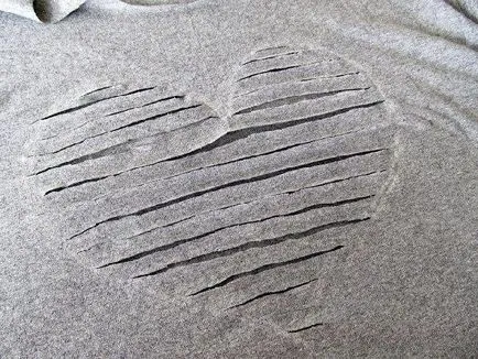 Как да си направим тениска със сърце