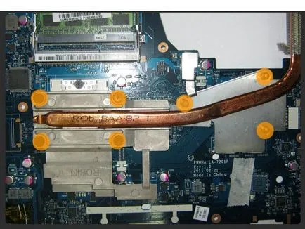 Cum să demontați și curățați laptop C660 satelit toshiba, articole utile din itcomplex