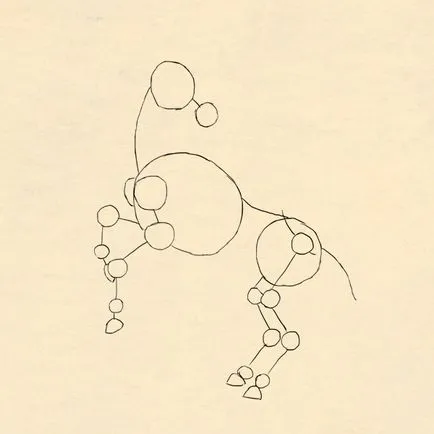 Cum de a desena un cal animale, anatomia lor și postura