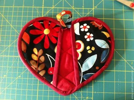 Cum să coase o tack în formă de inimă