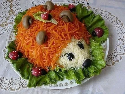 Cum de a decora o salata de petrecere pentru copii