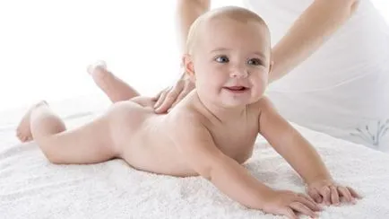 Cum de a consolida partea din spate a copilului, cu ajutorul masajului
