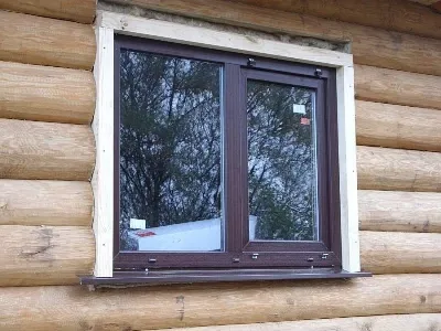 пластмасов прозорец монтаж технология в една дървена къща с okosyachkoy